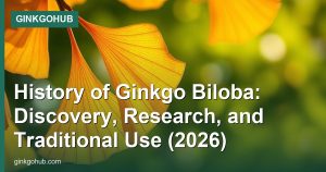 History of Ginkgo Biloba: Discovery, Research, and Traditional Use (2026)